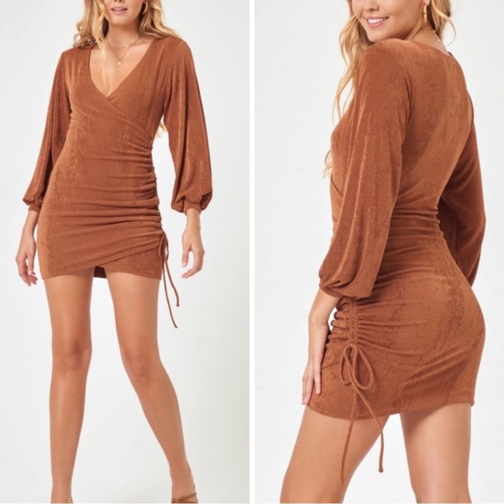 L*Space Melissa Dress – Coffee – Size Medium